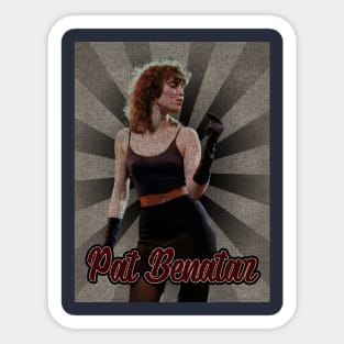 Pat Benatar Classic Sticker